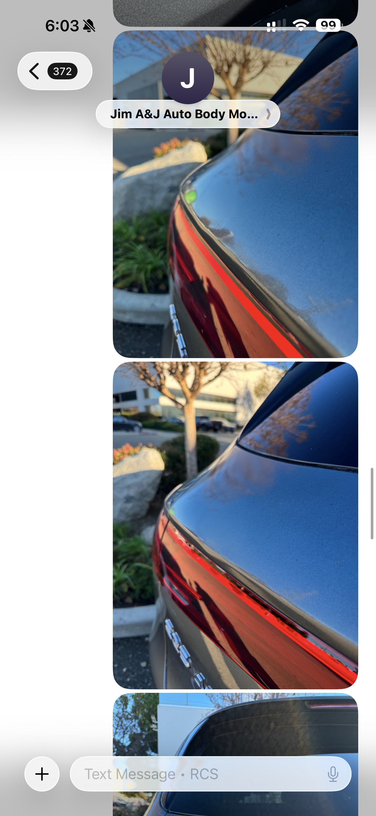 Redacted record: Additional close-up photographs