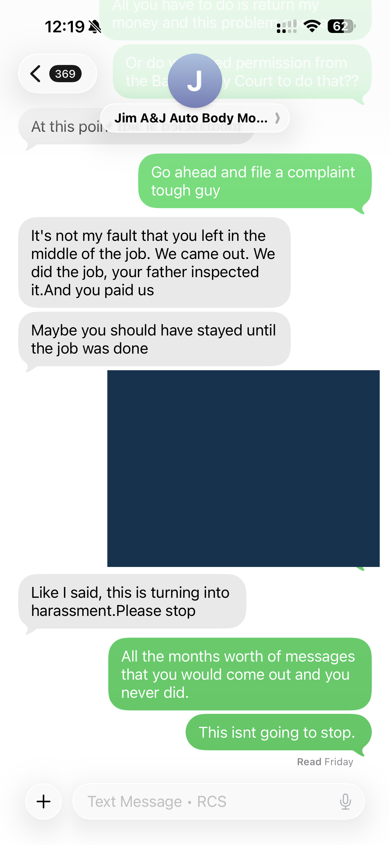 Redacted record: Closing statements from both parties